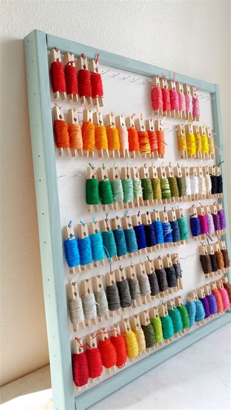 Embroidery Floss Storage Ideas