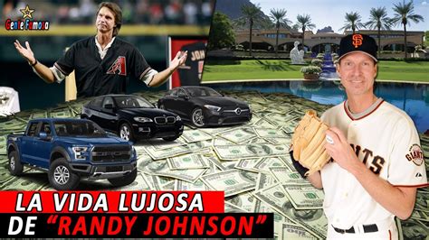 La Vida Lujosa de Randy Johnson Vehículos Joyas Fortuna Propiedades