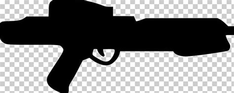 Blaster Han Solo Firearm Star Wars PNG Clipart Angle Black Black