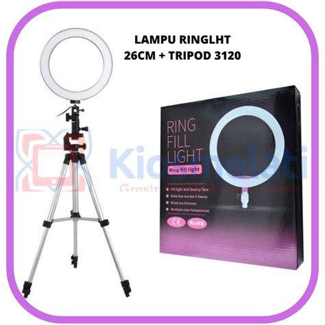 Jual BISA BAYAR DITEMPAT Ringlight Ring Light Lampu Selfie 26cm