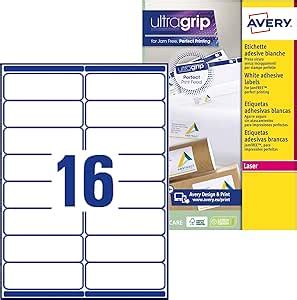 Avery Self Adhesive Address Mailing Labels Laser Printers Labels