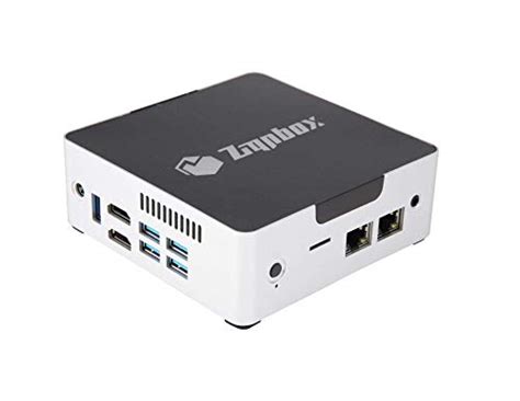 Zignbox Gl Fanless Mini Pc Intel Gemini Lake N Cpu Up To Ghz