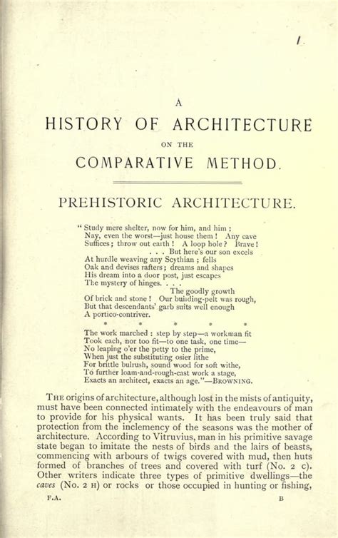 [Fletcher] history of architecture