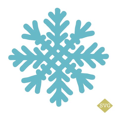 Snowflake SVG Christmas SVG Winter Svg Snowflake Monogram Snowflake