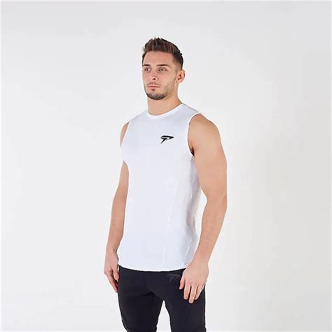 2018 Brand Casual Summer Mens Compression Vest Mens Quick Drying