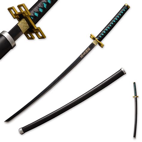 Buy Fort Carbon Steel Demon Slayer Real Metal Katana Anime Cosplay