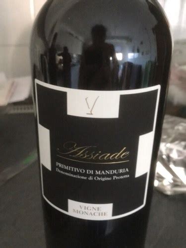 Vigne Monache Assiade Primitivo Di Manduria Vivino US