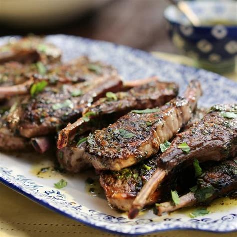 Marinated Lamb Chops Punchfork