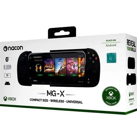 Nacon Mg X Designed For Xbox Mobile Game Controller Uk Software Tech