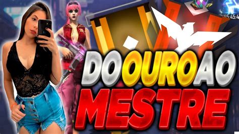 DO OURO AO MESTRE TEMPORADA 26 SOLO SEM DOBRO PONTOS FREE FIRE