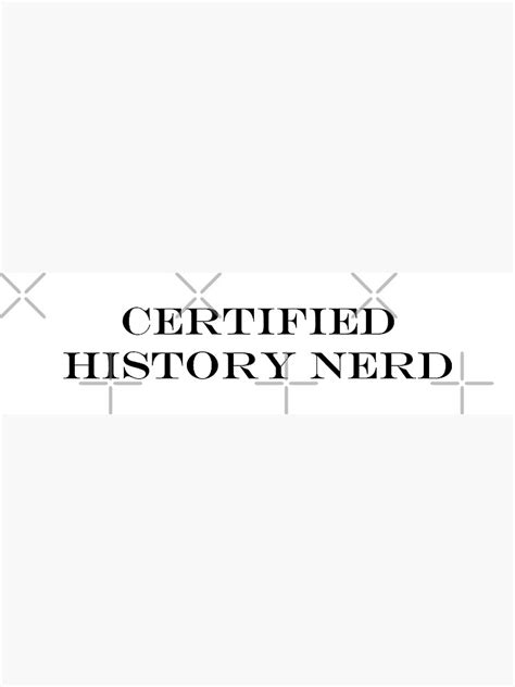 History Nerd Design Sticker For Sale By Tommieray Redbubble