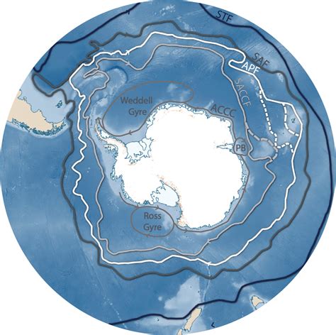 Map of Antarctica, Southern Ocean (SO) bathymetry, major fronts,... | Download Scientific Diagram