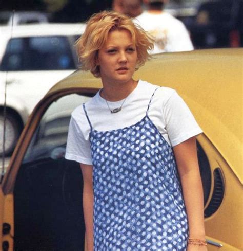 Drew Barrymore In Mad Love Nineties Fashion Drew Barrymore Style