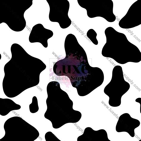 Cow Print – Luxe Fabric Supply