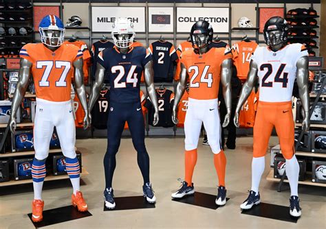 Broncos Unveil New Uniforms In First Major Refresh Since 1997