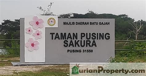 Latest Properties In Taman Pusing Sakura Batu Gajah