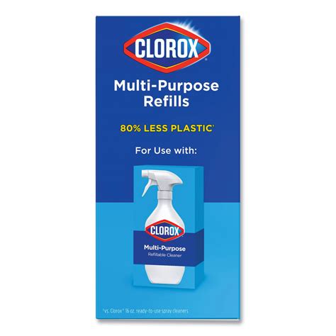 Clorox Clorox Multipurpose Degreaser Cleaner Refill Pods Crisp Lemon