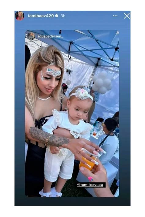 Las Fotos Del Cumpleaños De Jamaica La Hija De Tamara Báez Y L Gante Autito De Lujo Y Fiesta