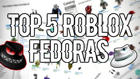 Roblox Classic Fedora Outfits