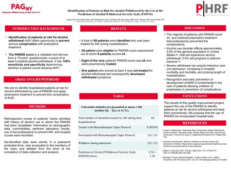 (PDF) Identification of Patients at Risk for Alcohol Withdrawal by the ...