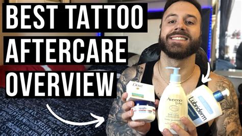 The Best Tattoo Aftercare 2019 Full Step By Step Youtube