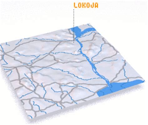 Lokoja (Nigeria) map - nona.net