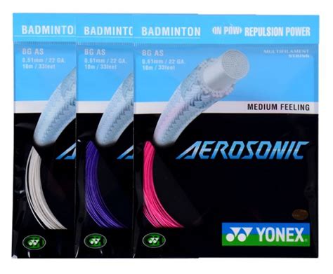 Ex Yonex Badminton Line Aerosonic Line Diameter Bg As Superfine Ch