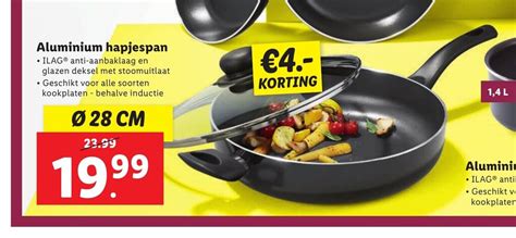 Aluminium Hapjespan Cm Aanbieding Bij Lidl