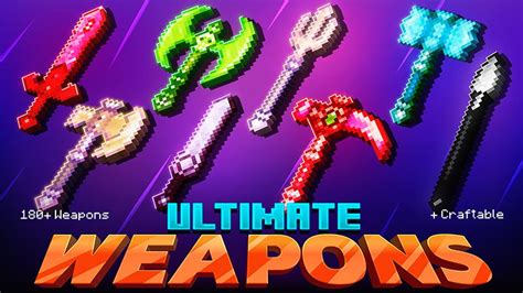 ultimate weapons  kreatik studios minecraft marketplace map