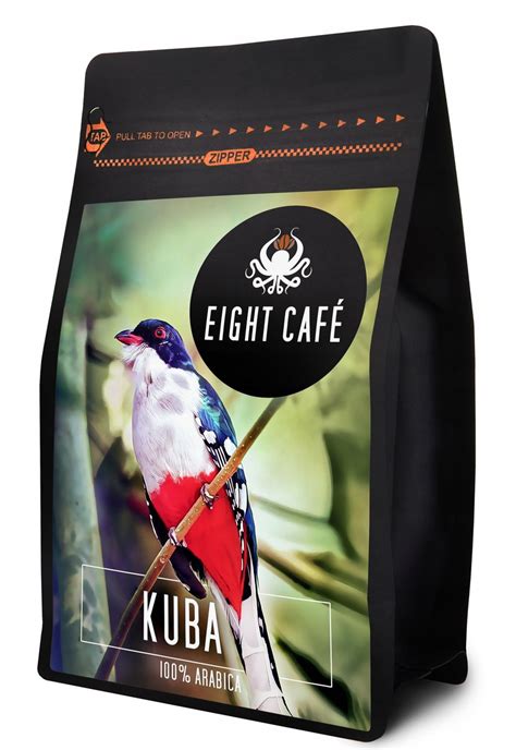 Kawa Ziarnista Świeżo Palona Arabica Kuba 250G EIGHT CAFE Sklep