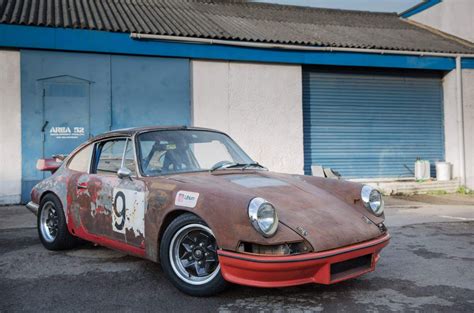 A Friends Fire Damaged 1973 Porsche 911 Turned Racer Nicknamed The