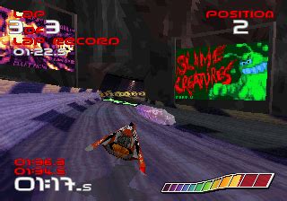 Screenshot Of Wipeout Sega Saturn Mobygames