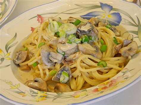 Champignon Spaghetti Von Nadisha Chefkoch De