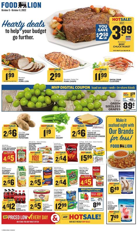 Food Lion Ad Circular Yulak