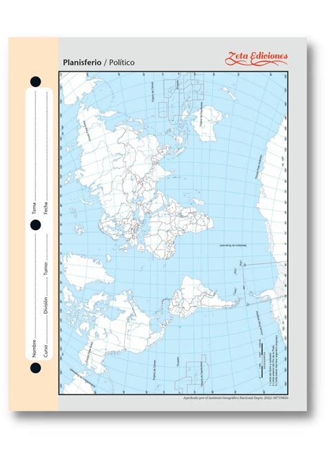 Descubrir Imagem Mapa Planisferio Sin Nombres Y Division Politica