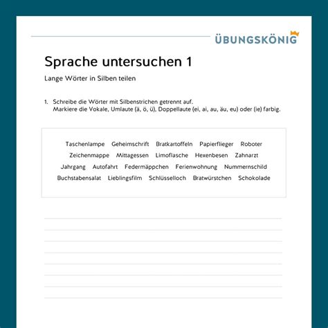 Königspaket Sprache Untersuchen Deutsch Mittelschule