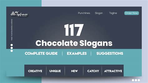 117+ Attractive Chocolate Slogans & Tagline Examples - Tiplance