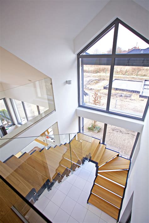 Zweiholmtreppe Landau Contemporary Staircase Other By Treppen