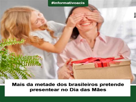 Mais da metade dos brasileiros pretende presentear no Dia das Mães