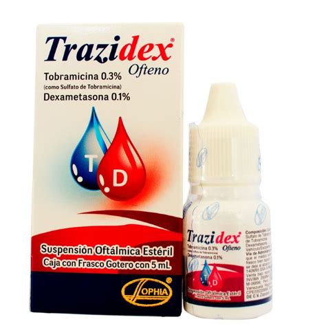 Trazidex Ofteno Solucion 5ml Siman El Salvador