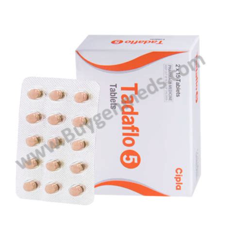 Buy Tadaflo 5 Mg Tablet Online 15 S At 25 OFF Buygenmeds