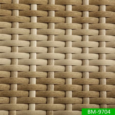 Environmental Friendly Long Lasting Synthetic Rattan Weaving Material