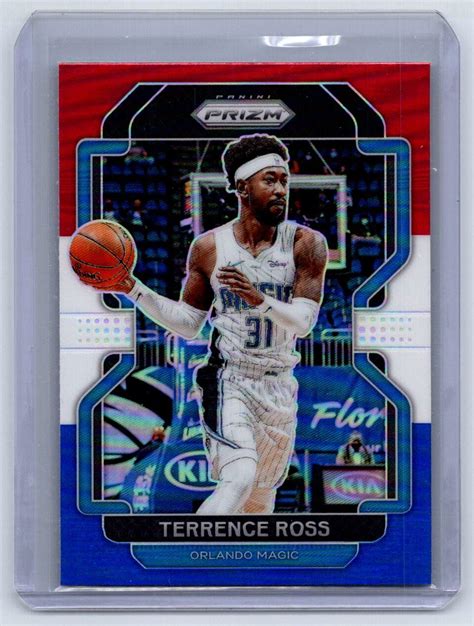 Panini Prizm Terrence Ross Red White And Blue Ebay