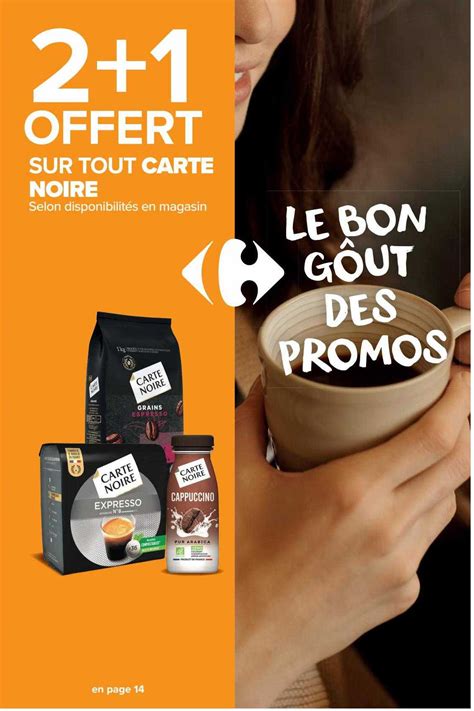 Promo Carte Noire Chez Carrefour Market ICatalogue Fr