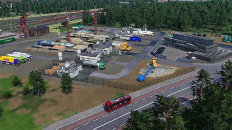 Neues Von Der Baustelle MAP Und Paar Luft Aufnahmen Transport Fever