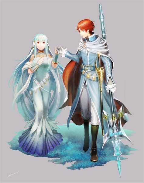 Ninian Eliwood And Eliwood Fire Emblem And 2 More Drawn By Amatari