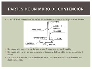 Muros De Contenci N Ppt