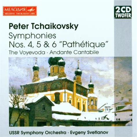 Tchaikovsky Symphonies Nos Path Tique Piotr Ilyitch