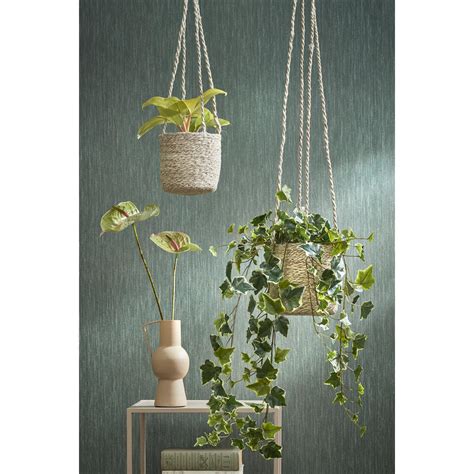 Mica Decorations Hedera Kunst Hangplant H Cm Groen Bont Leen Bakker