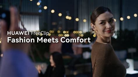 Introducing The New HUAWEI FreeClip Fashion Meets Comfort YouTube